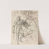 Figure Studies (verso) by Jean-Honoré Fragonard