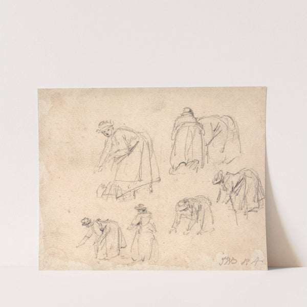 Figure Studies; Women Laboring by James Ward