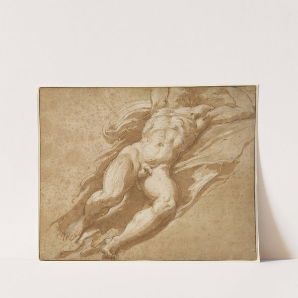 Figure Study by Parmigianino