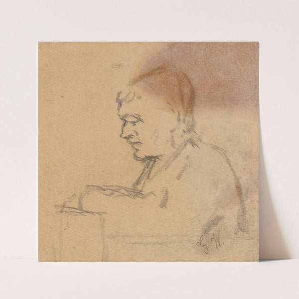 Figure Study by Gustav Wentzel