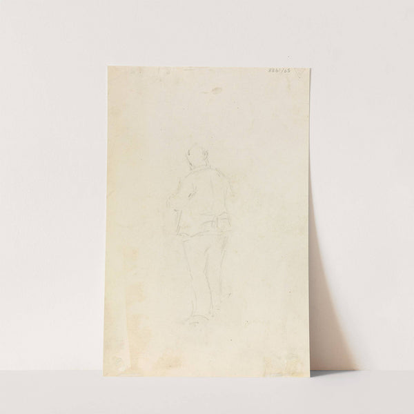 Figure Study (1883) by Gustav Wentzel