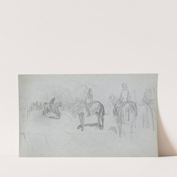 Figure Study 3 (1860s) by Ernest Meissonier