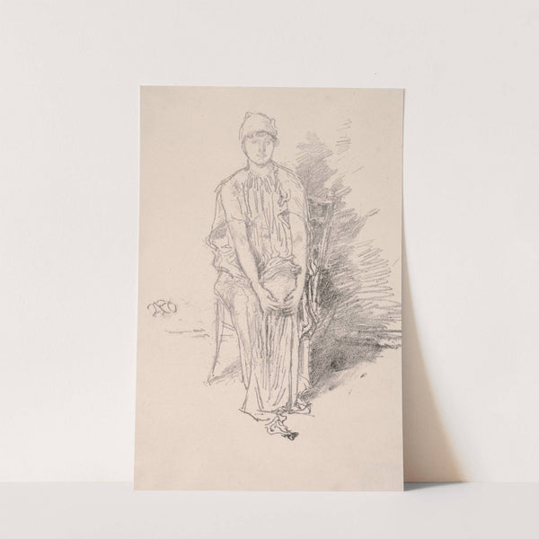 Figure Study (1890) by James Abbott McNeill Whistler