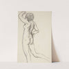 Figure study for ‘The Hours’ (1981) by Edwin Austin Abbey