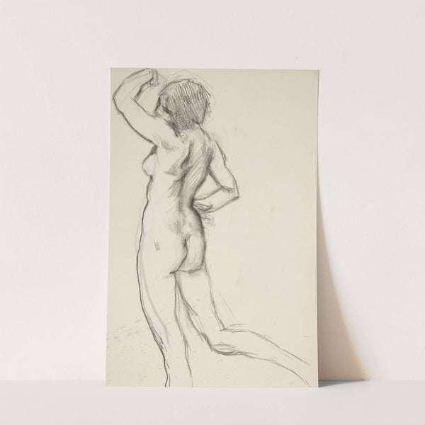 Figure study for ‘The Hours’ (1981) by Edwin Austin Abbey