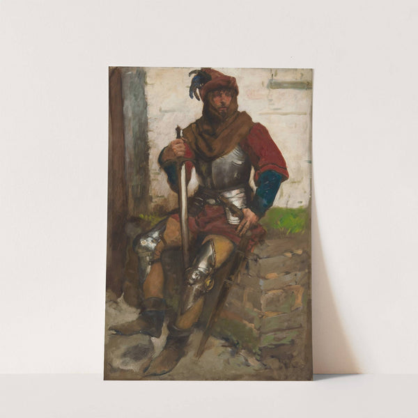Figure Study of a Knight (ca. 1871–1911) by Edwin Austin Abbey