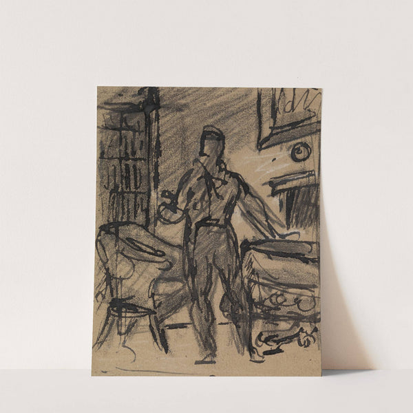 Figure Study of a Man in a Formal Suit by Benjamin Robert Haydon