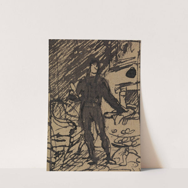 Figure Study of a Man in a Formal Suit... by Benjamin Robert Haydon