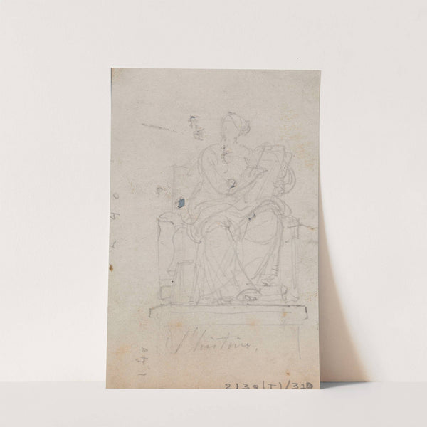 Figure Symbolising History by Nicaise De Keyser