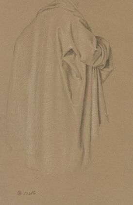 Figure wearing a coat — size preview