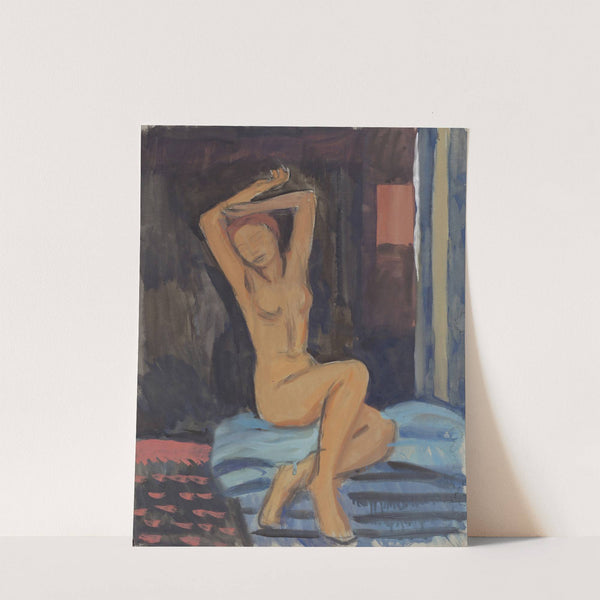 Figure with arms raised by Walther Gamerith