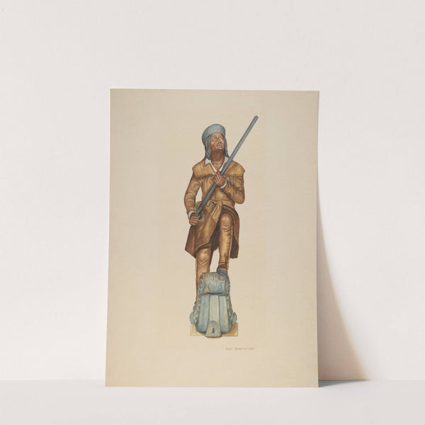 Figurehead - Davy Crockett by Ethel Dougan