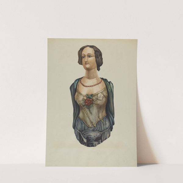 Figurehead – Emma (c. 1938) by Molly Bodenstein