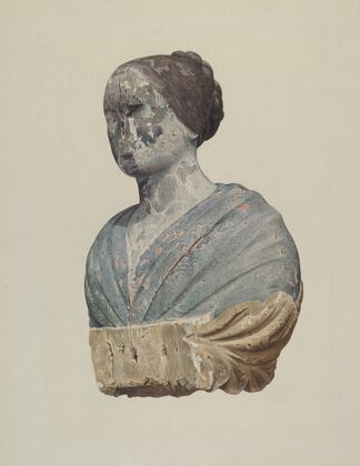 Figurehead from Schooner Polly