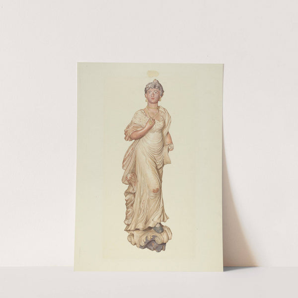 Figurehead from the Sloop Postmaster by Elizabeth Moutal