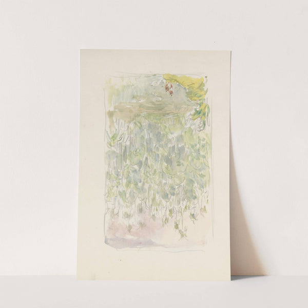 Figuren bij de oever van een rivier in het oerwoud van Siam (1931) by Marius Bauer