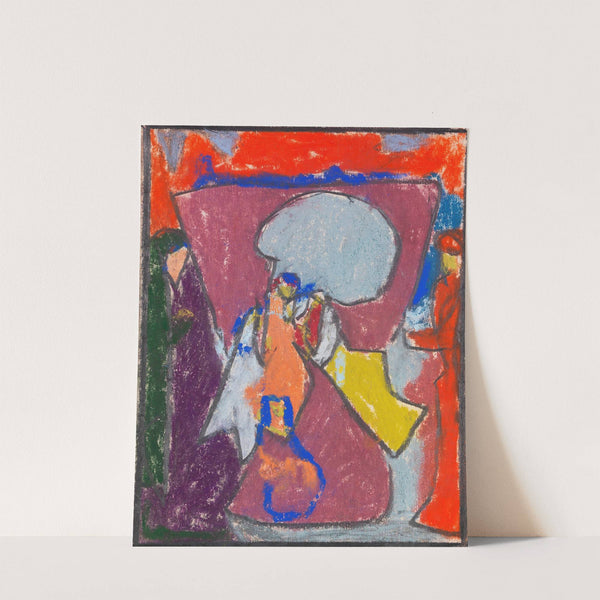 Figurengruppe (1925) by Adolf Hölzel