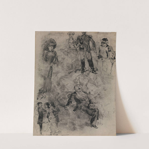 Figures by James Ensor