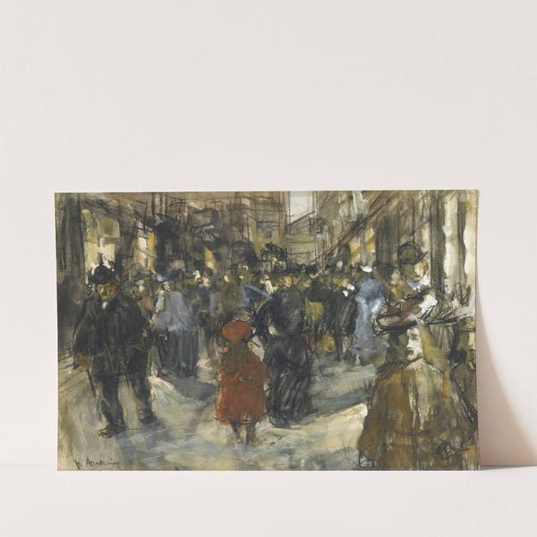 Figures At The Passage, The Hague by Floris Arntzenius