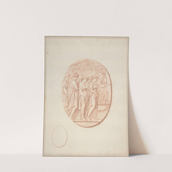 Figures before an Altar by Bernard Picart