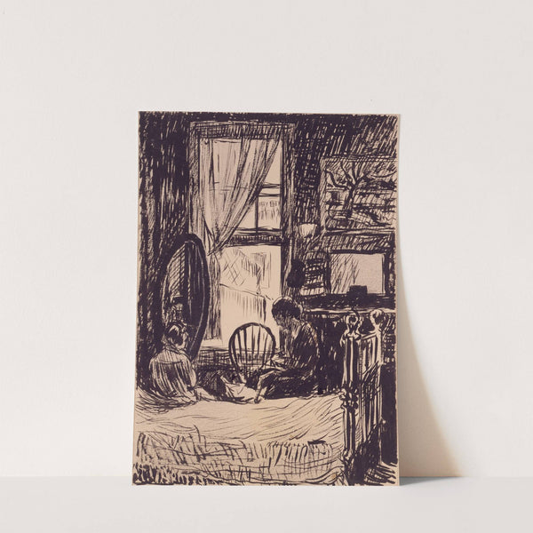 Figures before Window by Henry Lyman Saÿen