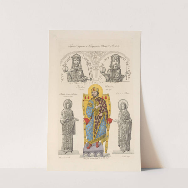 Figures d'empereurs et d'impératrice d'orient & d'occident. by Nicolas Xavier Willemin