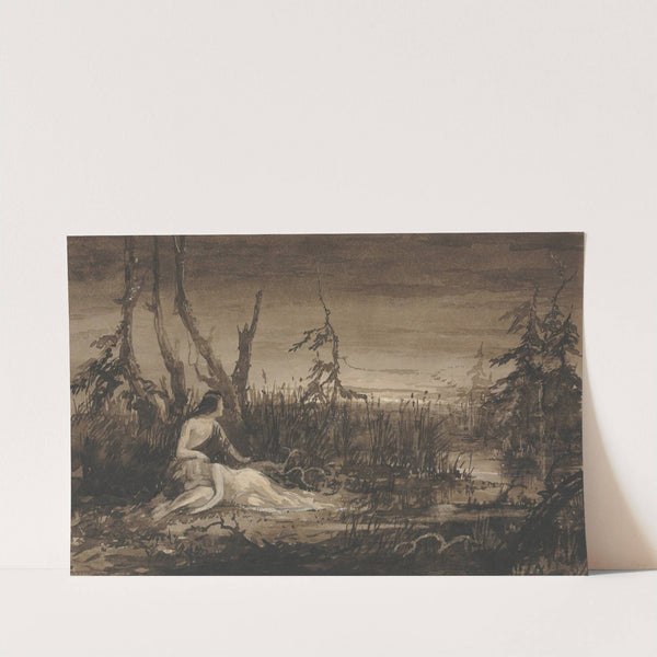 Figures in a Landscape (c. 1813–61) by Francis Danby