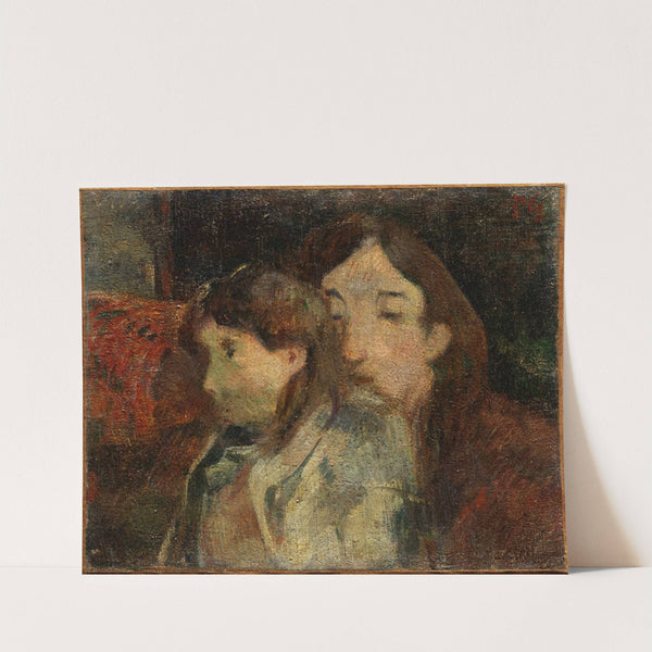 Figures in an Interior by Paul Gauguin