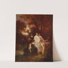 Figures in the Woods (c. 1857-1862) by Adolphe Monticelli