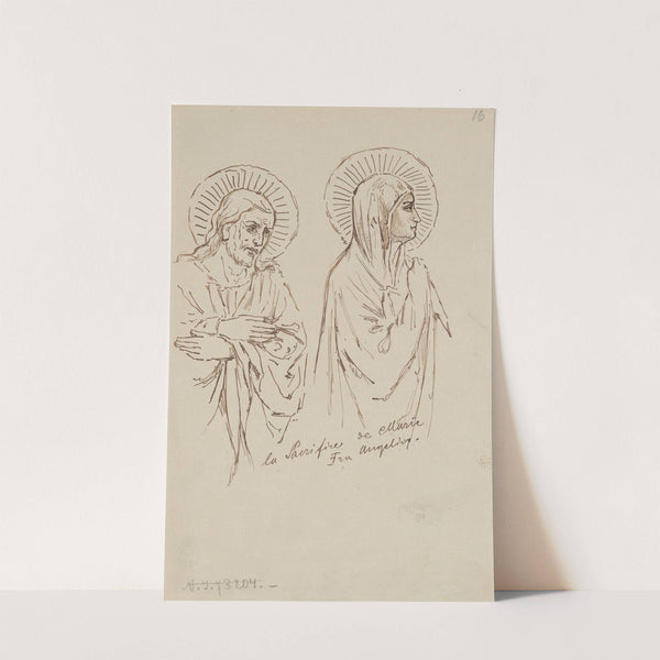 Figures of saints. Treatments from the paintings of Fra Angelico by Stanisław Wyspiański