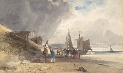 Figures on a Beach, Northern France