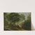 Figures On A Wooded Path, With A Building Behind by Adriaen van Stalbemt