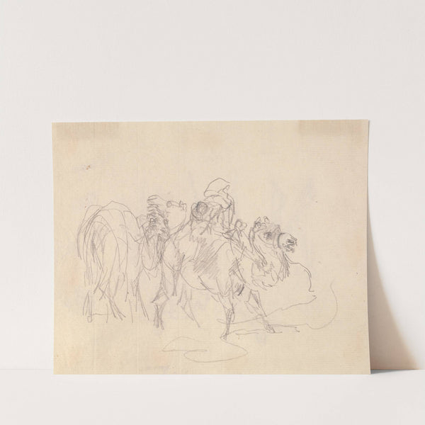 Figures on camels by Sawrey Gilpin