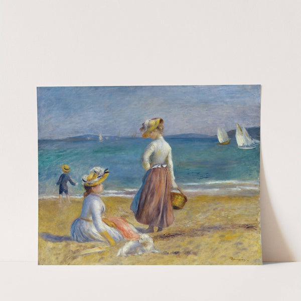 Figures on the Beach by Pierre-Auguste Renoir