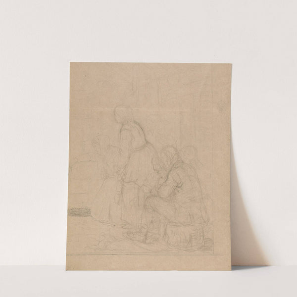 Figurgruppe by Adolph Tidemand