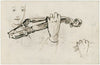 Figuur met viool in hand