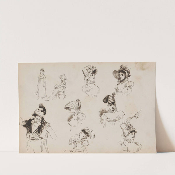 Figuurstudies (1880) by Marius Bauer