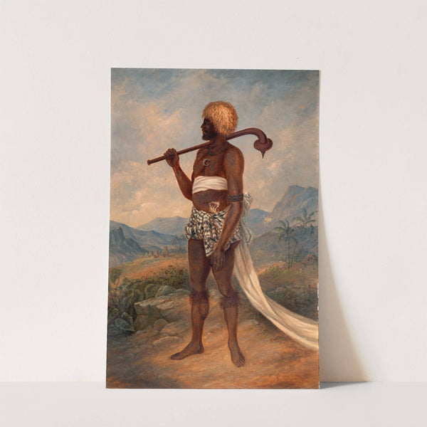 Fijian Man by Antonio Zeno Shindler