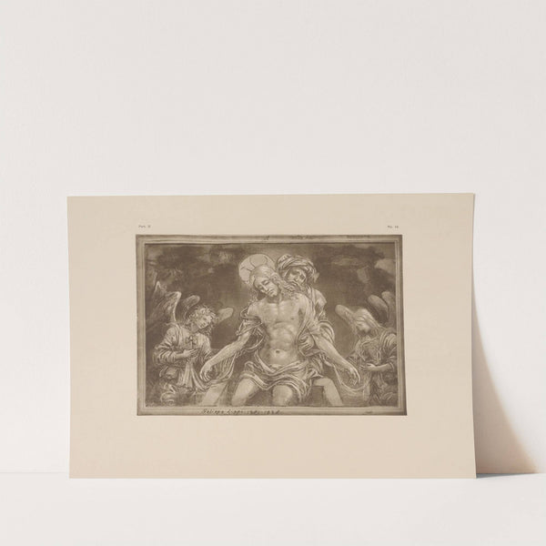 Filippo Lippi - Drawing of a pietà by P. & D. Colnaghi