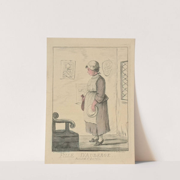 Fille D’Auberge (1774) by Henry William Bunbury