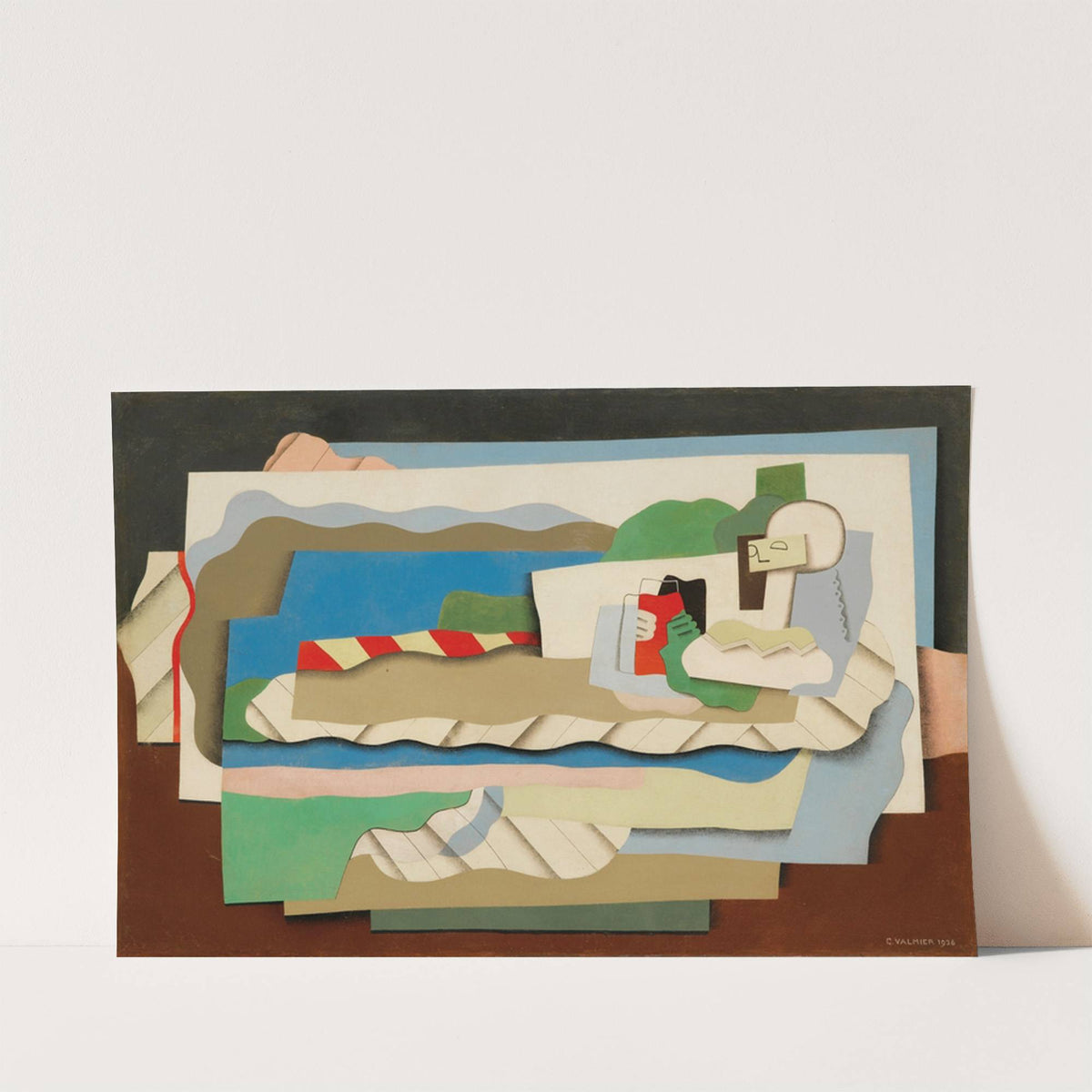 Fillette Allongée (1926) by Georges Valmier
