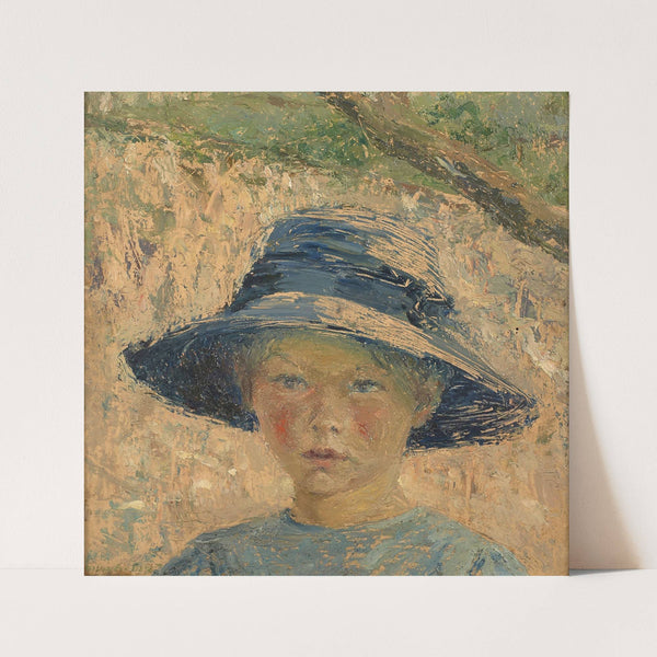 Fillette au chapeau by Alys Prat