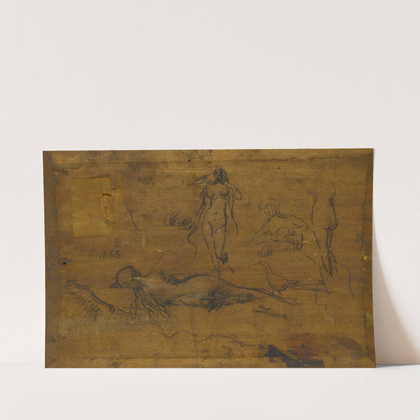 Fillette au ruban bleu by Jean-Jacques Henner