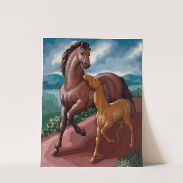 Filly and Colt by Frank Stamato