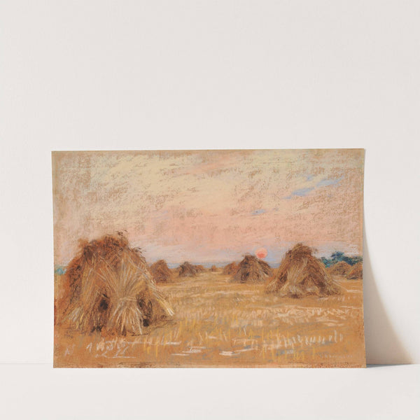 Fin de journée by Léon Augustin Lhermitte