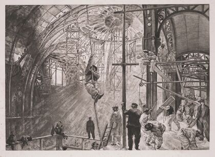 Fin des travaux dans le Grand Palais