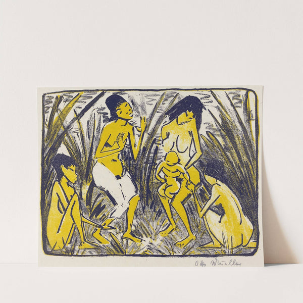 Finding of Moses (Auffindung des Moses) by Otto Mueller