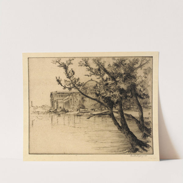 Fine Arts Building, Looking West by Bertha Jaques