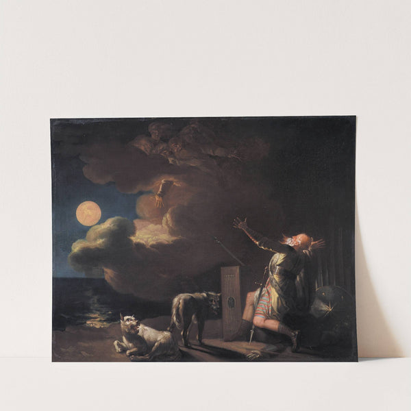 Fingal Sees the Ghosts of his Forefathers by Moonlight (1780 – 1784) by Nicolai Abildgaard