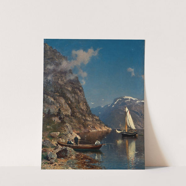 Fiord Landscape by Morten Müller